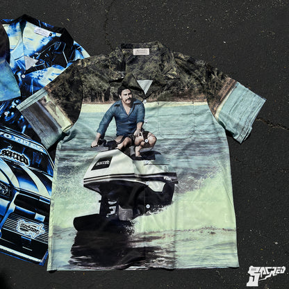 SACRED- Escobar Button Up