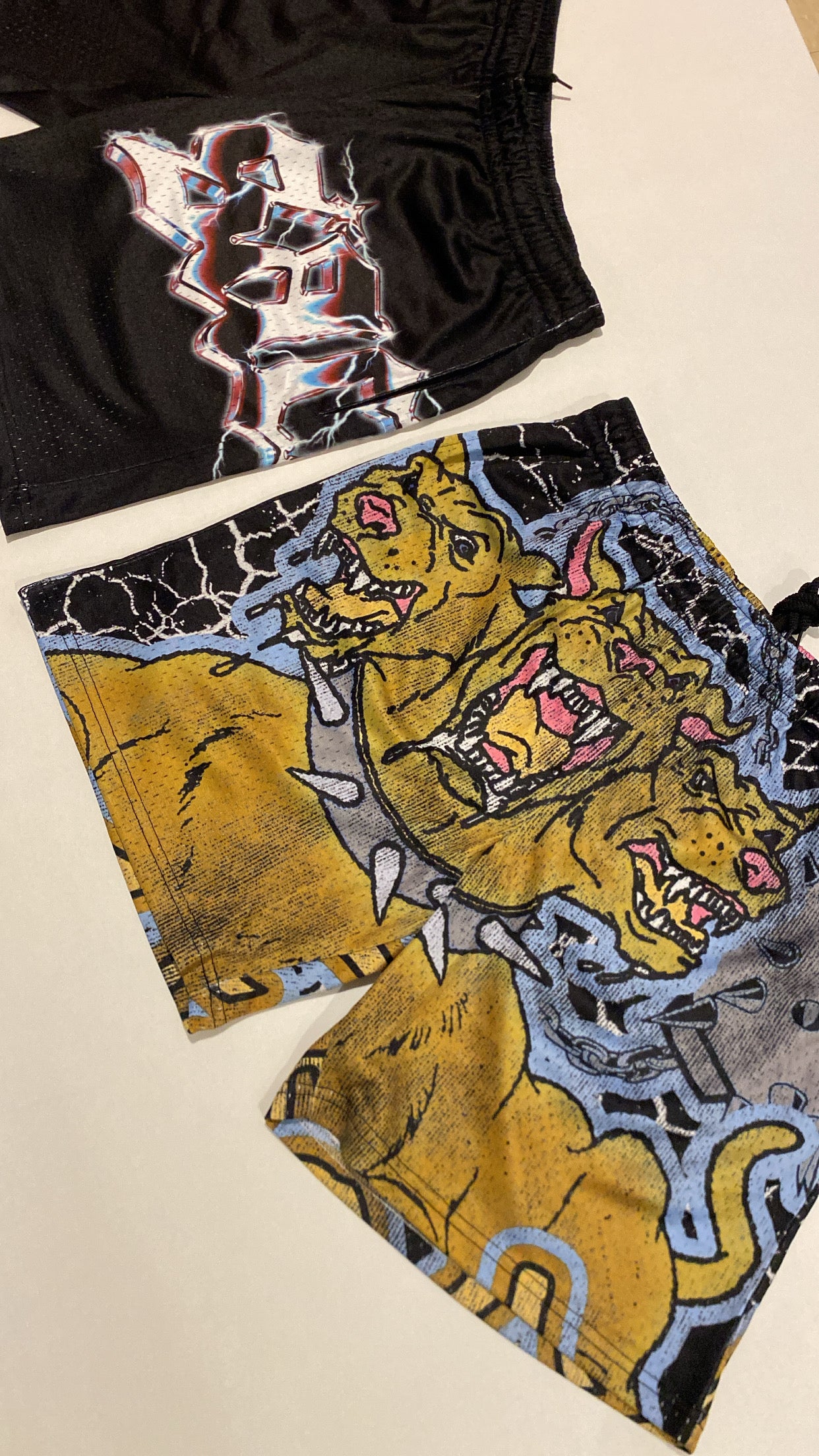 SACRED- Hellhound Mesh Shorts