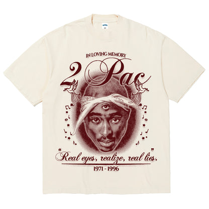 SACRED- 2-Pac Tee (Creme)