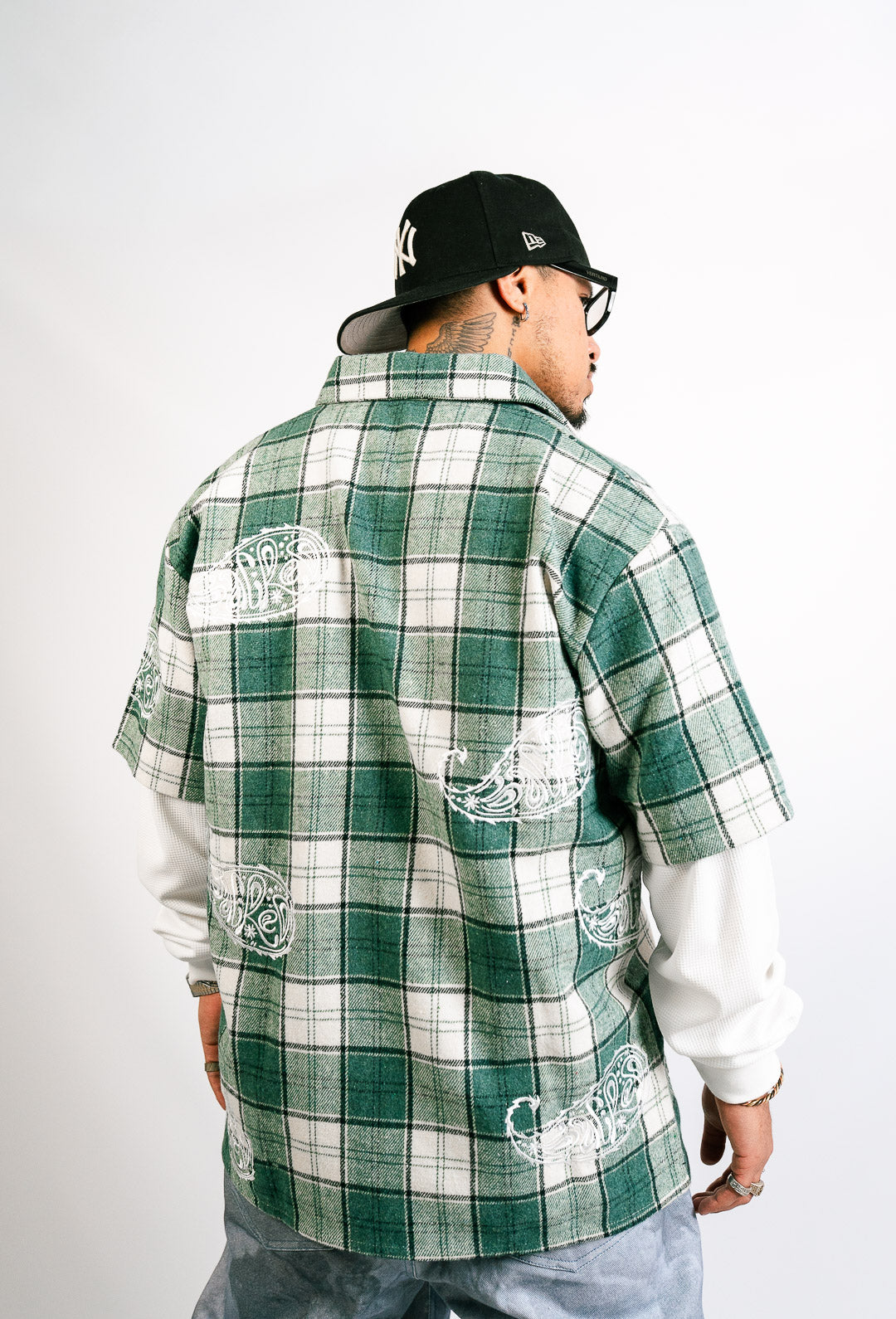SACRED- Paisley Flannel (Green)