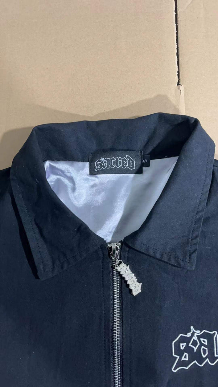 SACRED- Virgin Mary Zippered Work Shirt