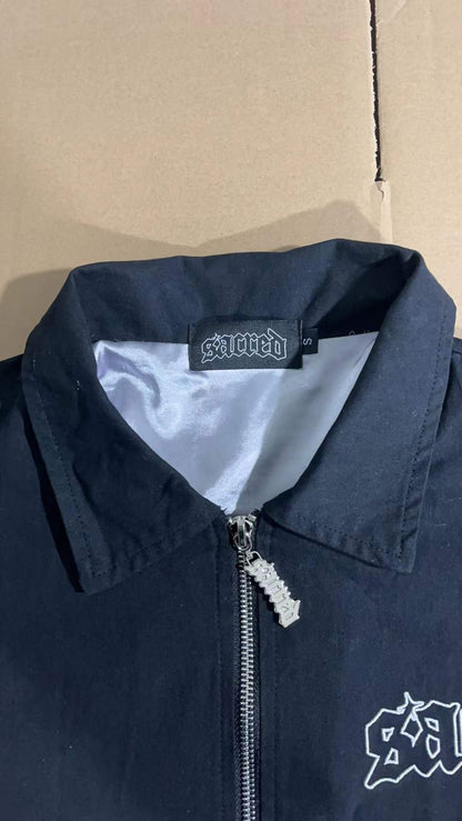 SACRED- Virgin Mary Zippered Work Shirt