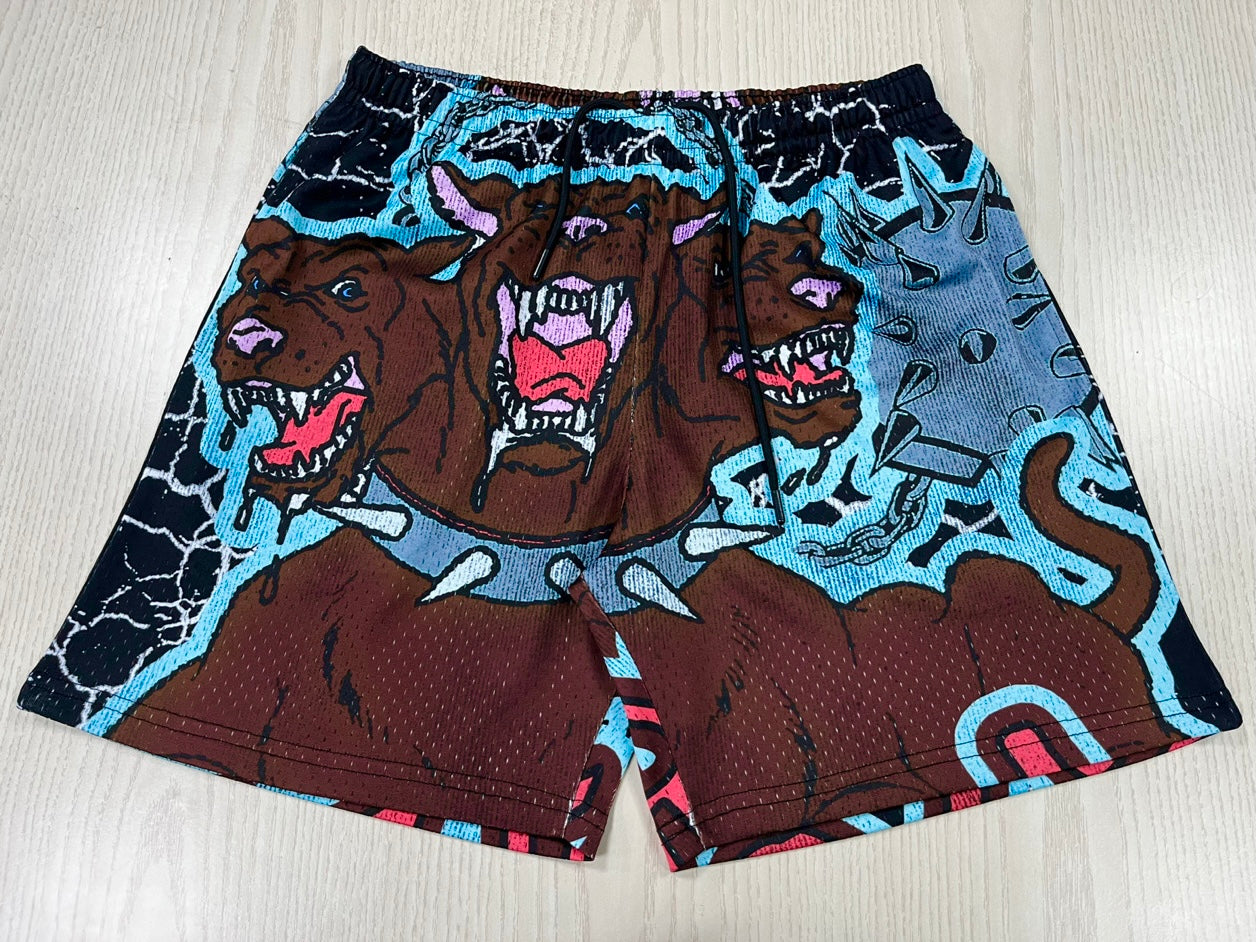 SACRED- Hellhound Mesh Shorts