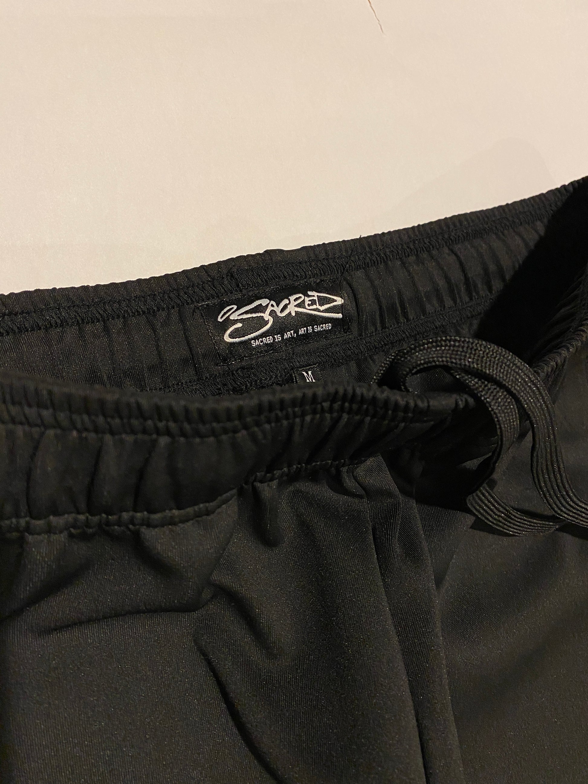 SACRED- Crown of Thorns Track Pants (Black)