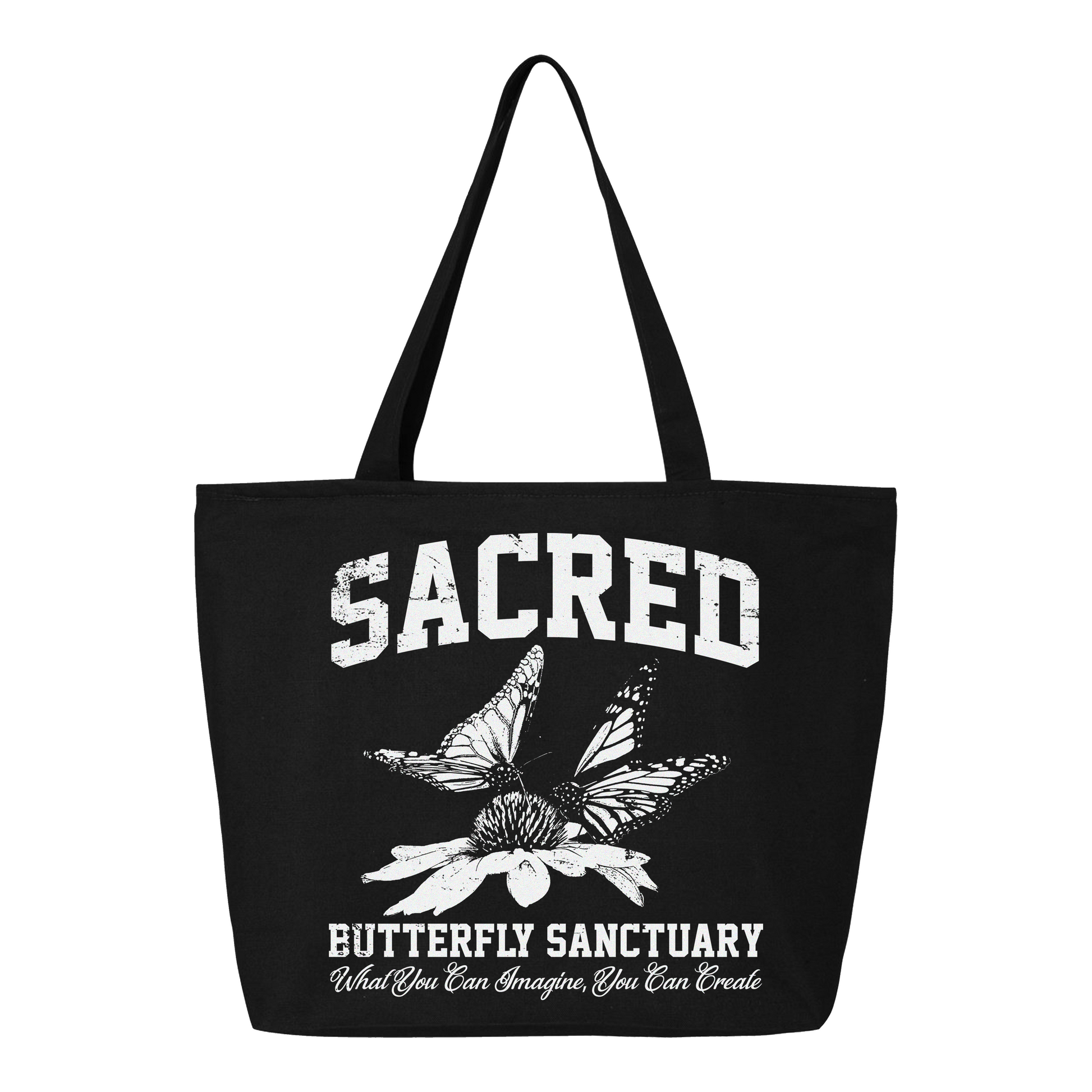SACRED- Butterfly Sanctuary Tote Bag