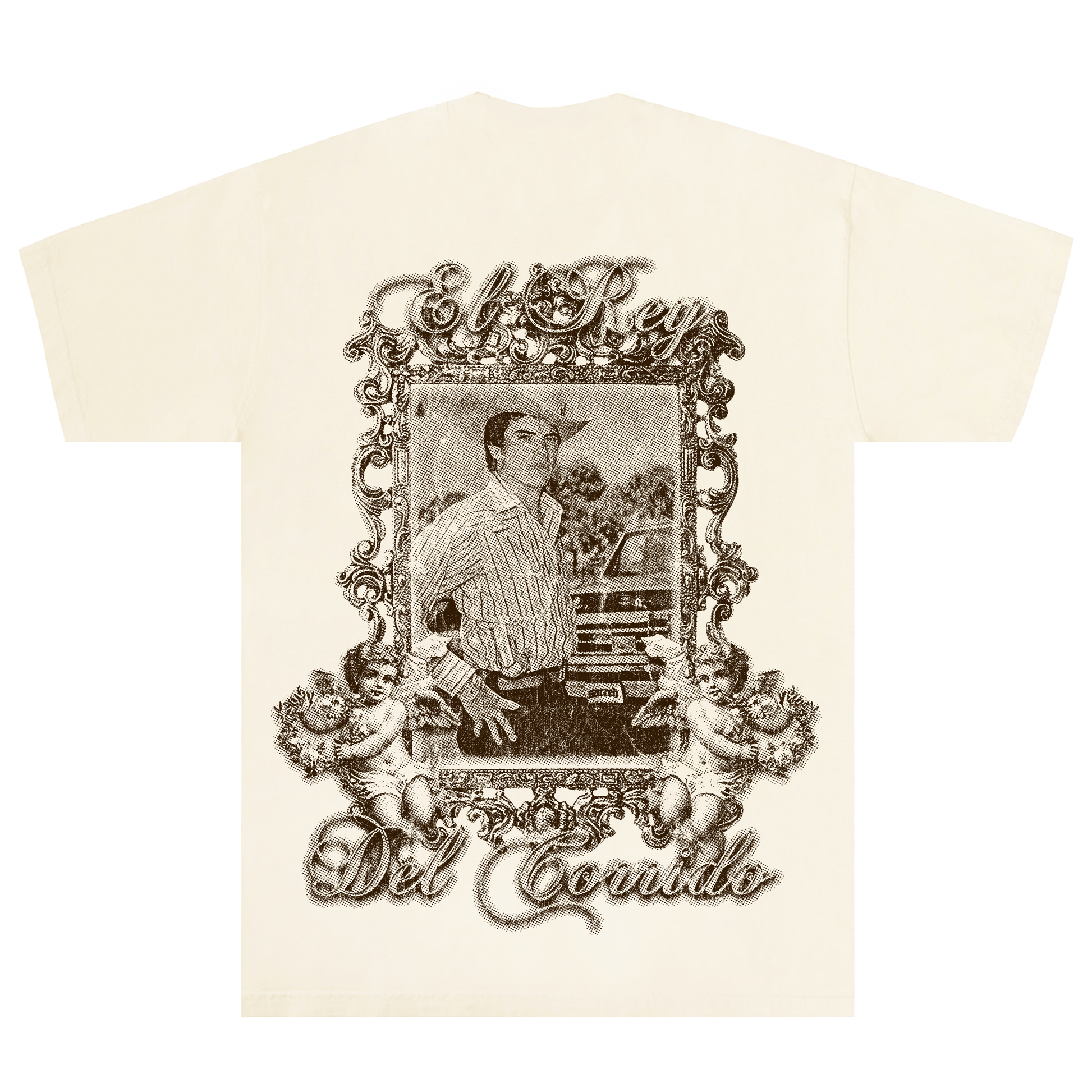 SACRED- Chalino Tee V3 (Creme)