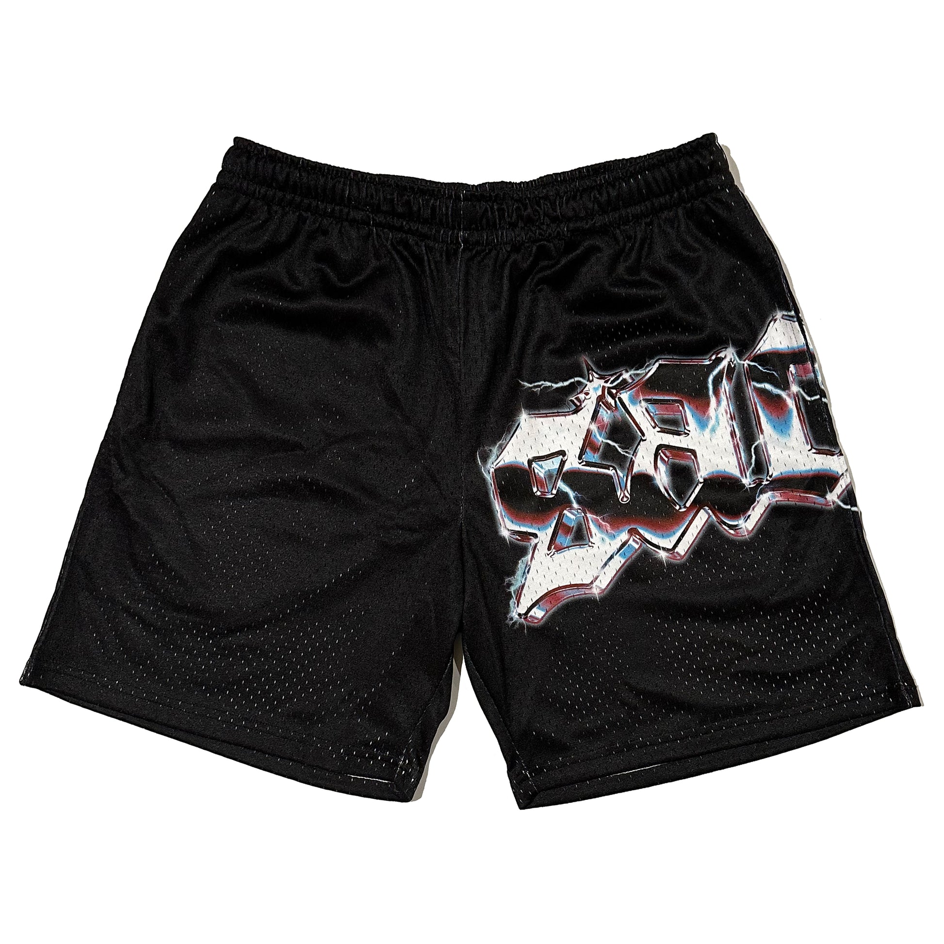 SACRED- Electric Logo Mesh Shorts