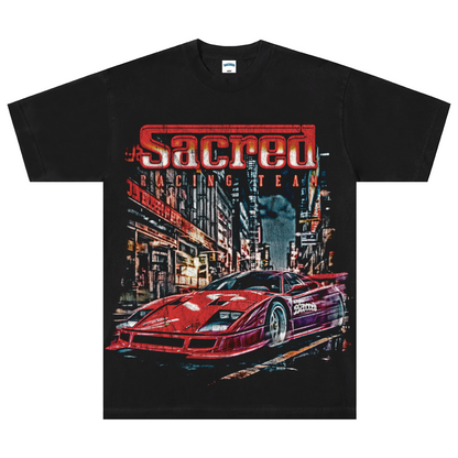 SACRED- F40 Tee V2 (Black)