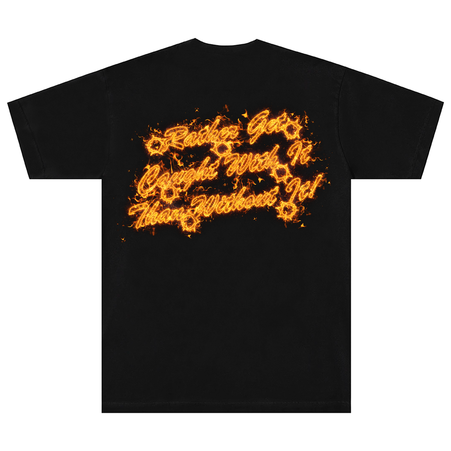 SACRED- Gun Logo Tee (Flame)