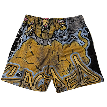 SACRED- Hellhound Mesh Shorts