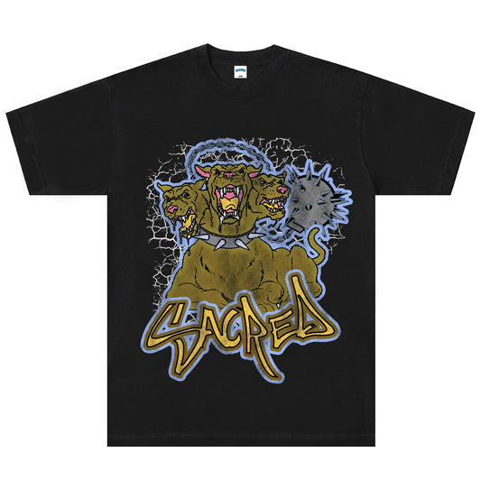 SACRED- Hell Hound Tee (Black)