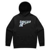 Rather Get Caught With It Hoodie Blue Chrome (Black)