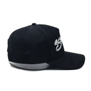 Corduroy Saint Logo Hat (Black)