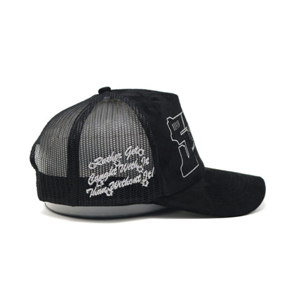Suede Gun Logo Hat