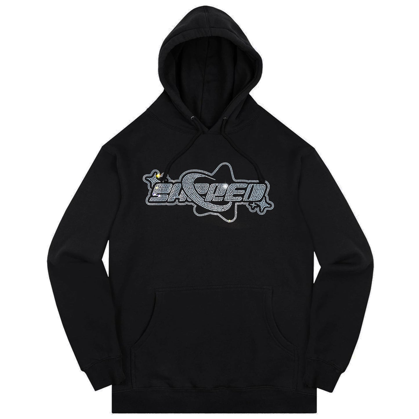 Rhinestone Superstar Logo Pullover