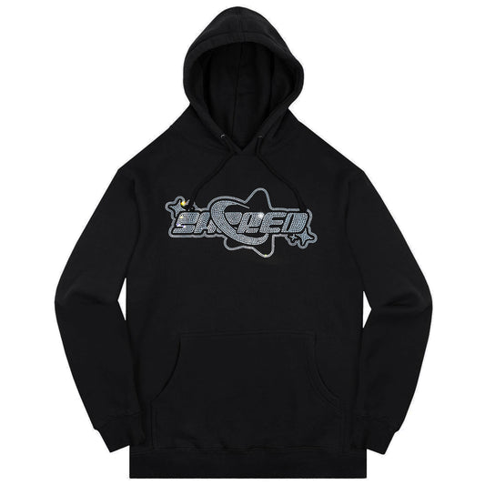 Rhinestone Superstar Logo Pullover