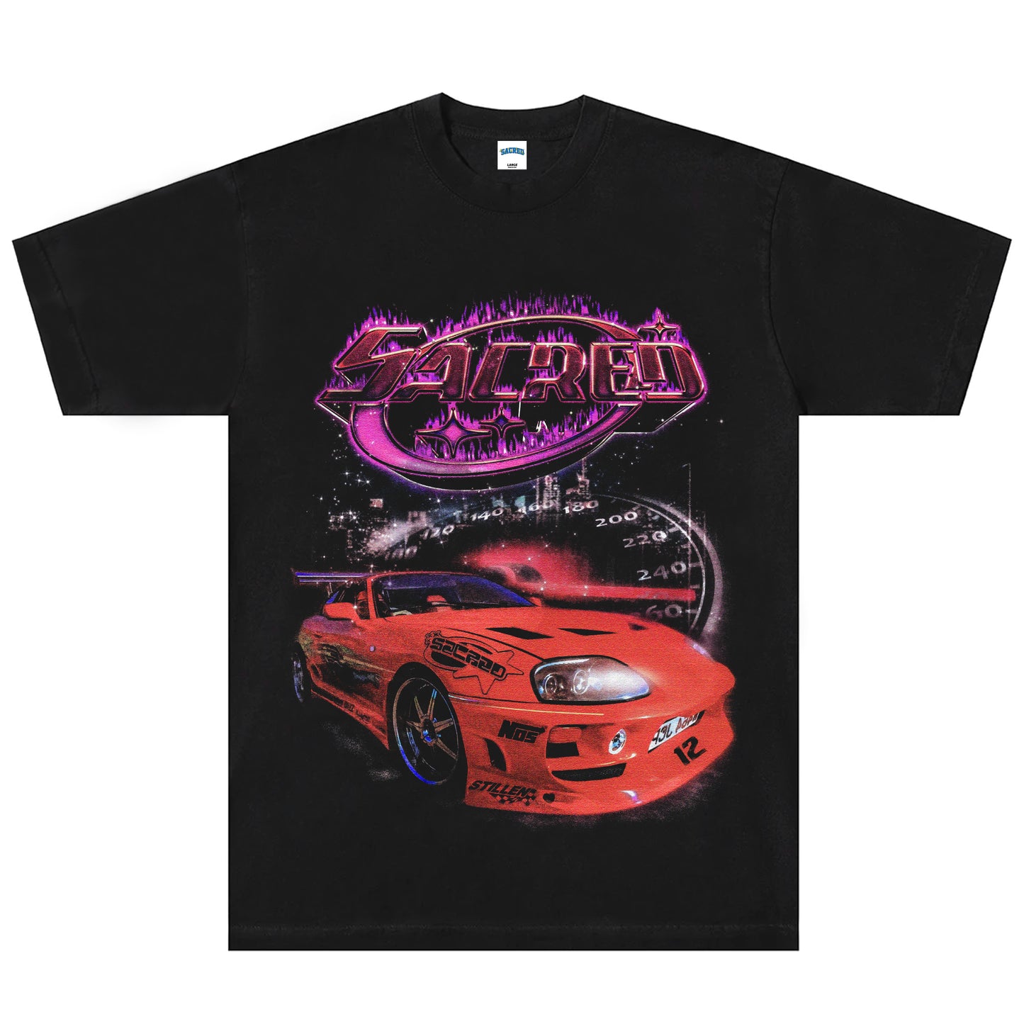 SACRED- Supra Tee (Black)