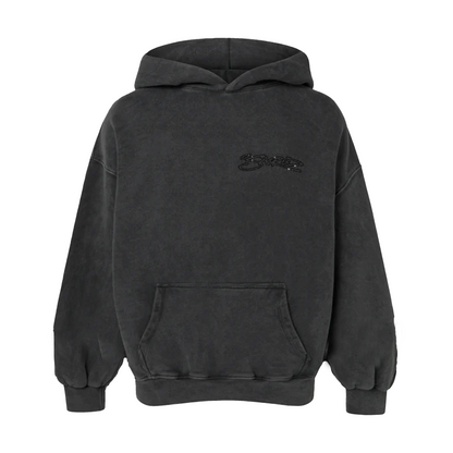 Saint Logo Rhinestone Pullover (Vintage Black)