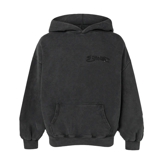 Saint Logo Rhinestone Pullover (Vintage Black)