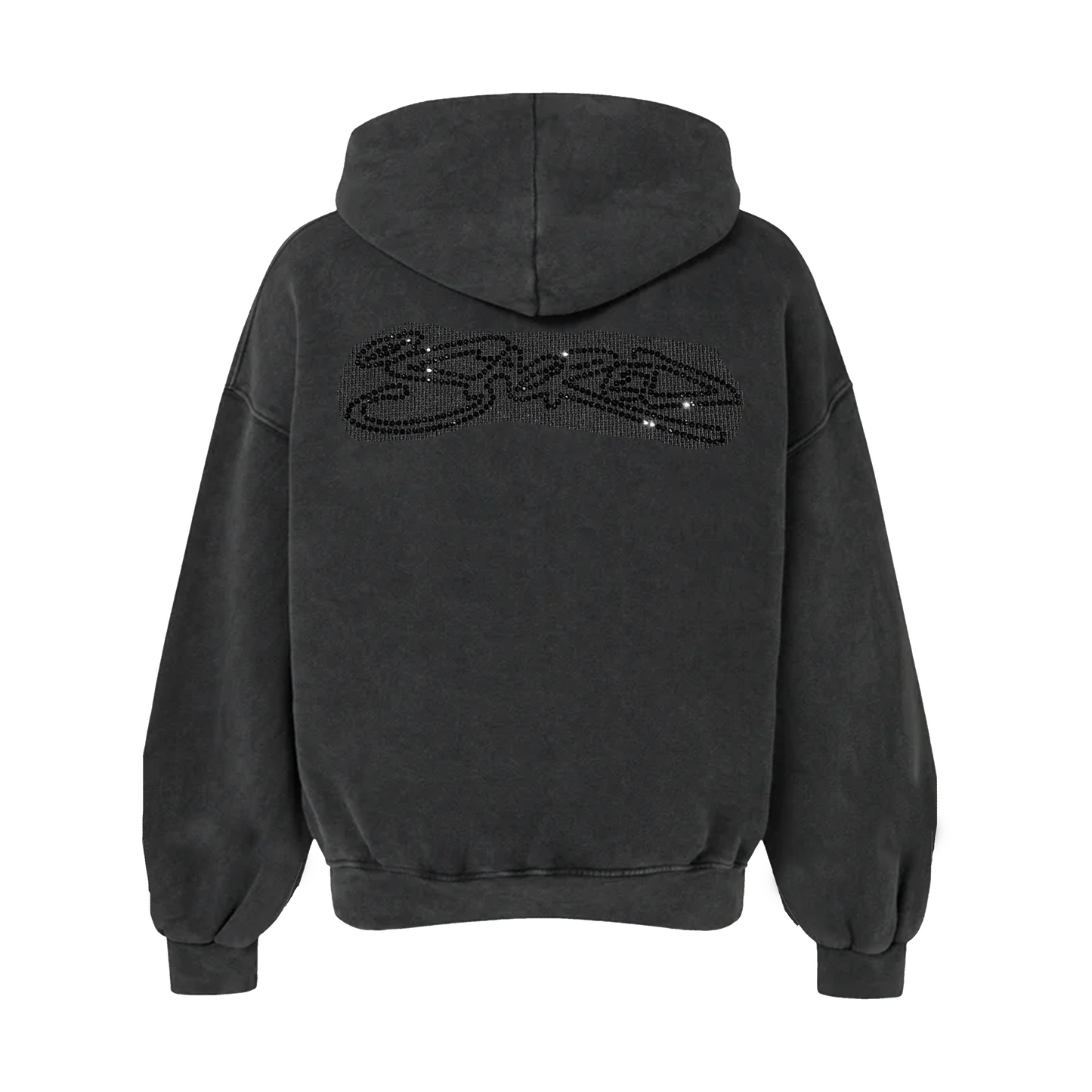 Saint Logo Rhinestone Pullover (Vintage Black)