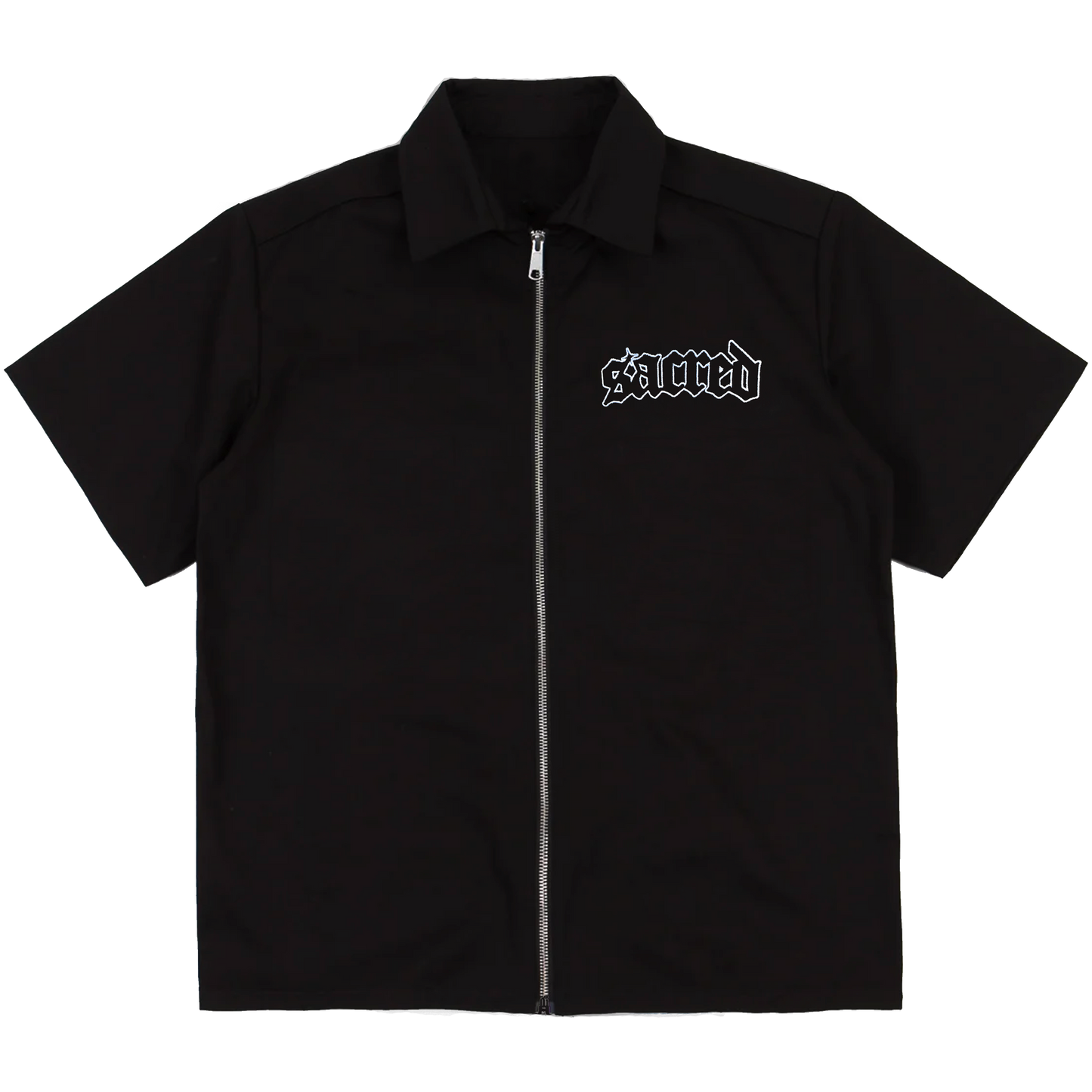 SACRED- Virgin Mary Zippered Work Shirt