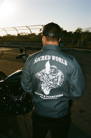 SACRED- Welding Dickies® Jacket (Charcoal Grey)
