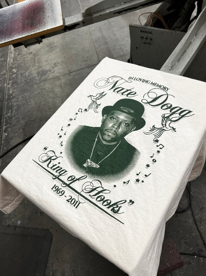 SACRED- Nate Dogg Tee (Creme)