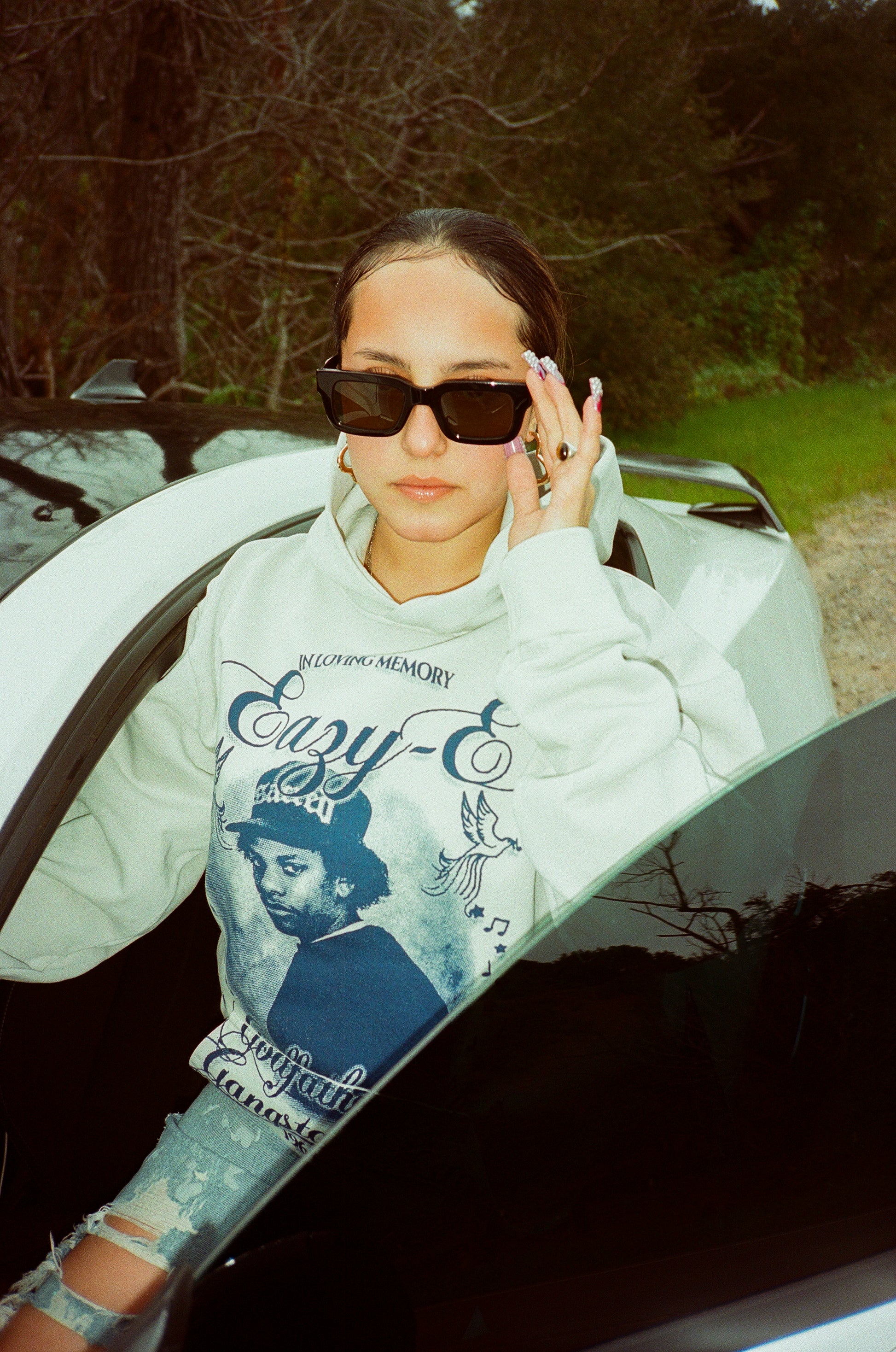 SACRED- Eazy-E Pullover (Heather Grey)