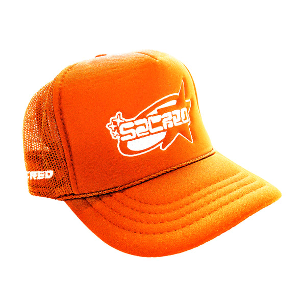 Glow in The Dark Star Logo Hat (Orange)