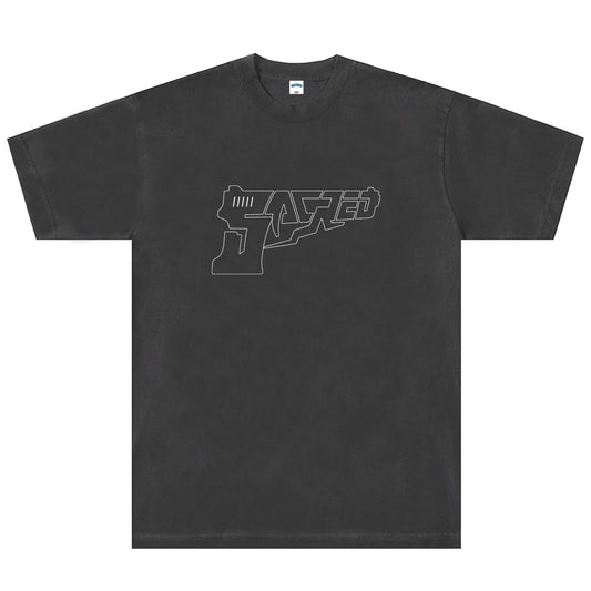 SACRED- Rather Get Caught With It Tee (Vintage Wash Black)