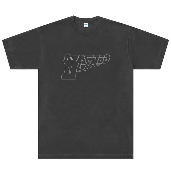 SACRED- Rather Get Caught With It Tee (Vintage Wash Black)