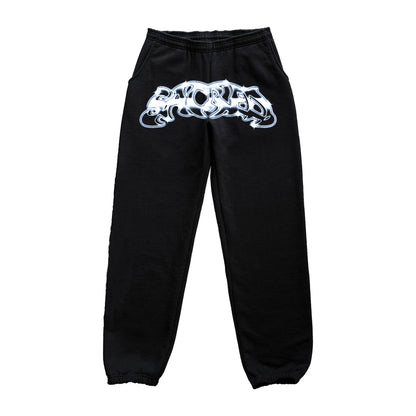 SACRED- Scythe Logo Sweatpants (Black)