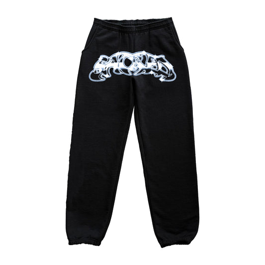 SACRED- Scythe Logo Sweatpants (Black)